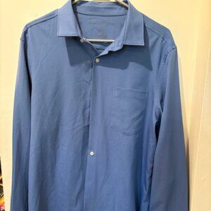 Perry Ellis Men's buttondown dress shirt, size Large